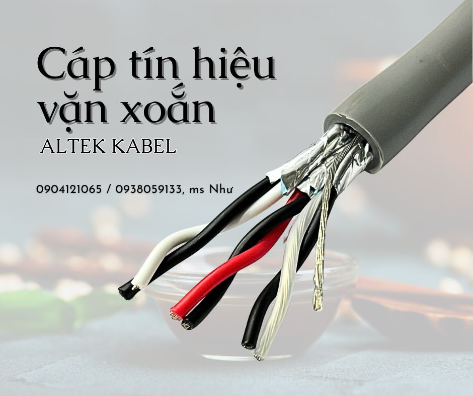 Cáp RS485 cho hệ thống điều khiển thiết bị